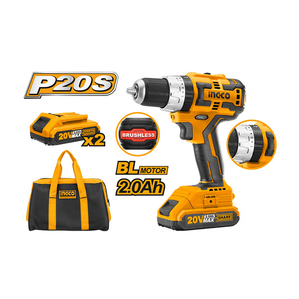 Lithium-Ion Brushless drill CIDLI20608